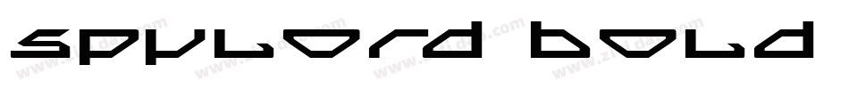 Spylord Bold Italic字体转换